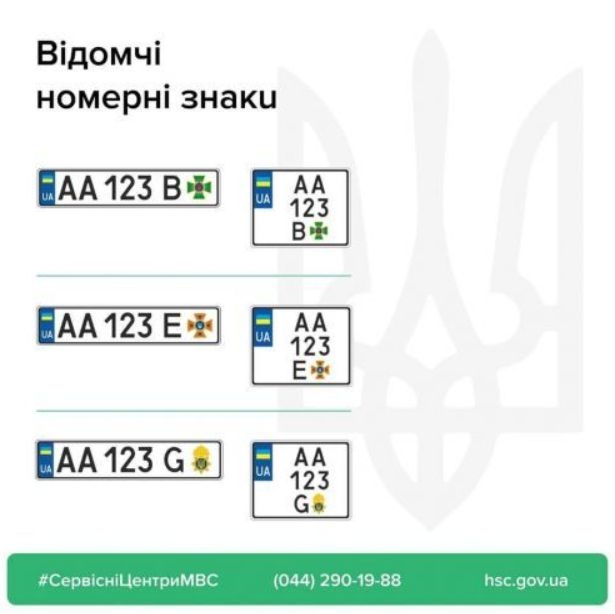 В Украине появятся новые номерные знаки: как они будут выглядеть