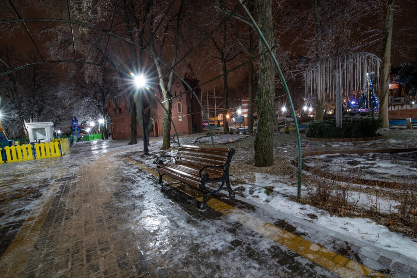 Николаевский фотограф показал «Сказку», покрытую льдом