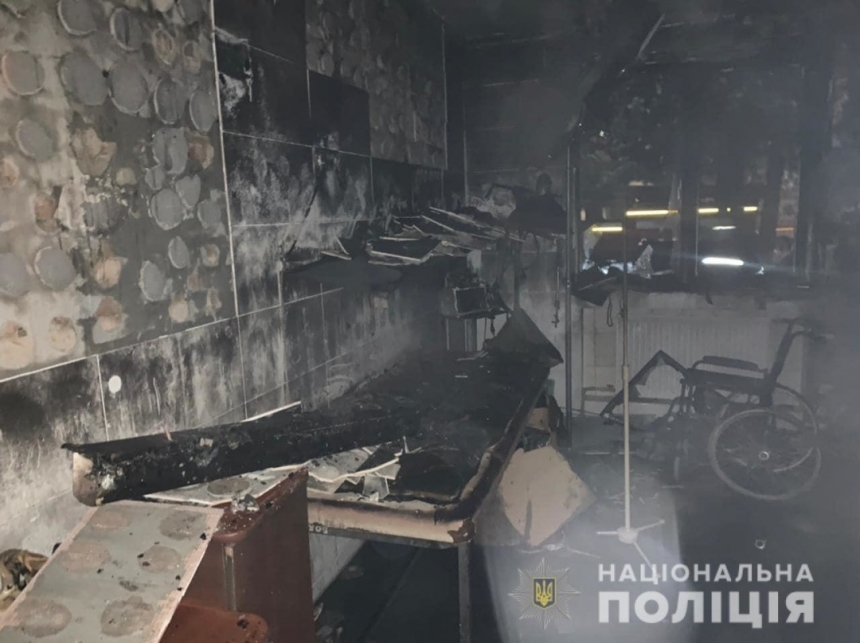 Пожар в больнице из-за поминальной свечки: в Николаевской области проверят все медучреждения