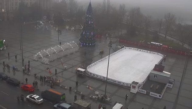 В Николаеве заминировали каток на Серой площади