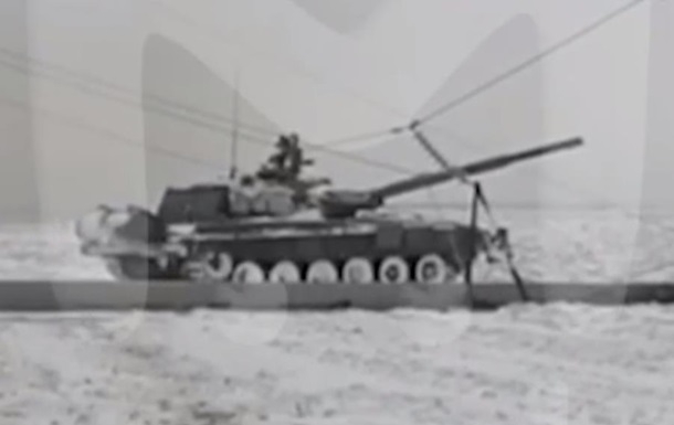 В РФ танк обесточил шесть населенных пунктов (видео)