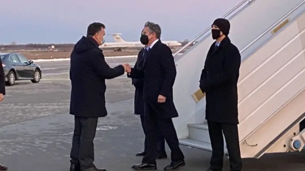 Госсекретарь США Энтони Блинкен прибыл в Украину