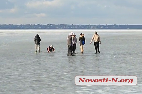 Суббота: николаевцы вышли на лед