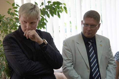Рейко Опитц и Александр Демьянов (слева направо)