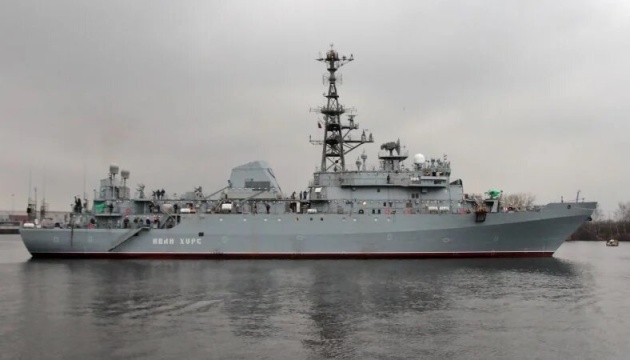 Разведывательный корабль РФ заметили вблизи Одессы