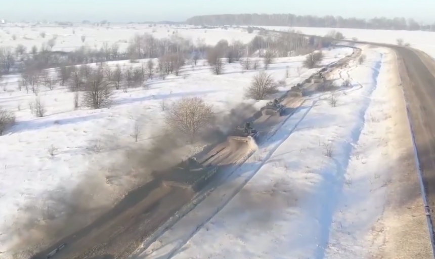 Минобороны РФ заявило об отводе танковой армии после учений у границ Украины