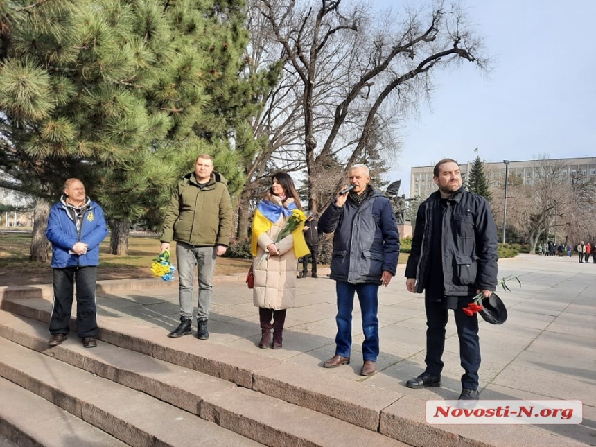 На митинге в Николаеве экс-нардеп выразил надежды на распад Российской империи