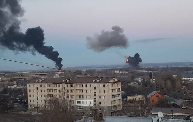 Россия нанесла удар крылатыми ракетами по военному объекту в Броварах