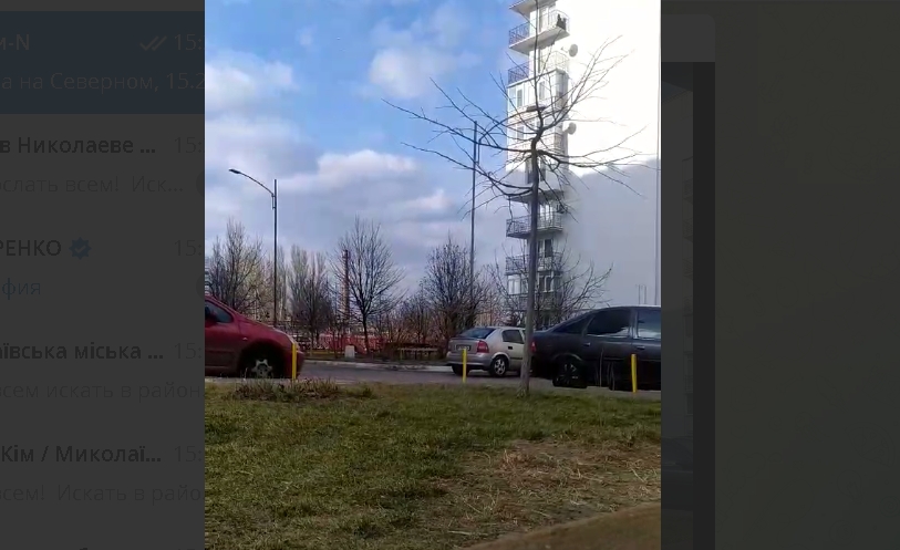 Жители Николаева сообщают о стрельбе в микрорайоне Северный (видео)