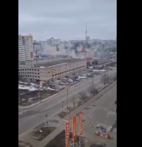 Оккупанты обстреляли Харьков из «Градов», десятки погибших (видео)
