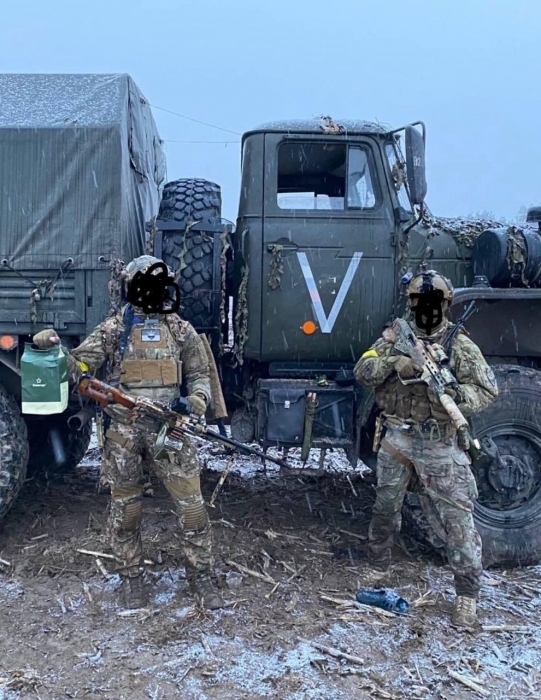 Оккупанты объяснили смысл букв V и Z на российской военной технике