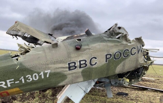 В Украине уничтожены 88 российских самолетов и вертолетов