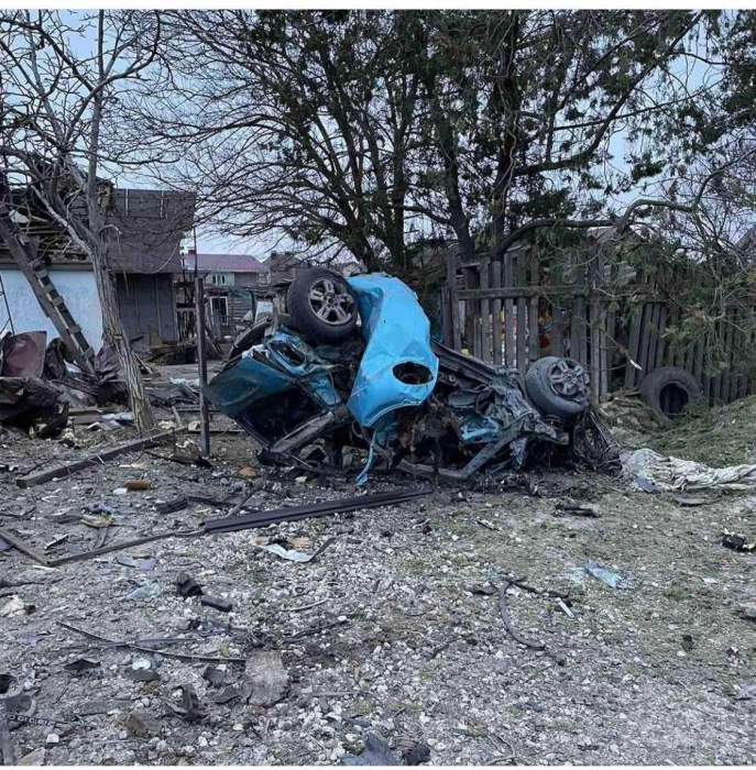 Появились фото разрушенных домов после обстрелов в Балабановке