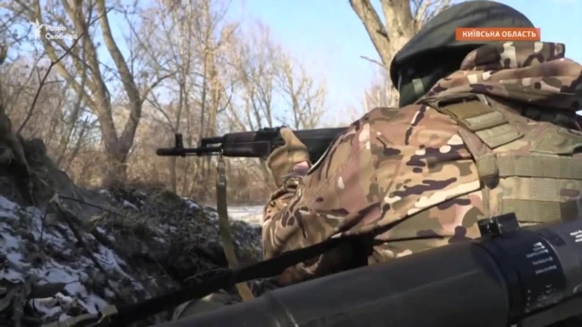 Опубликованы кадры боевых действий в Киевской области, - СМИ