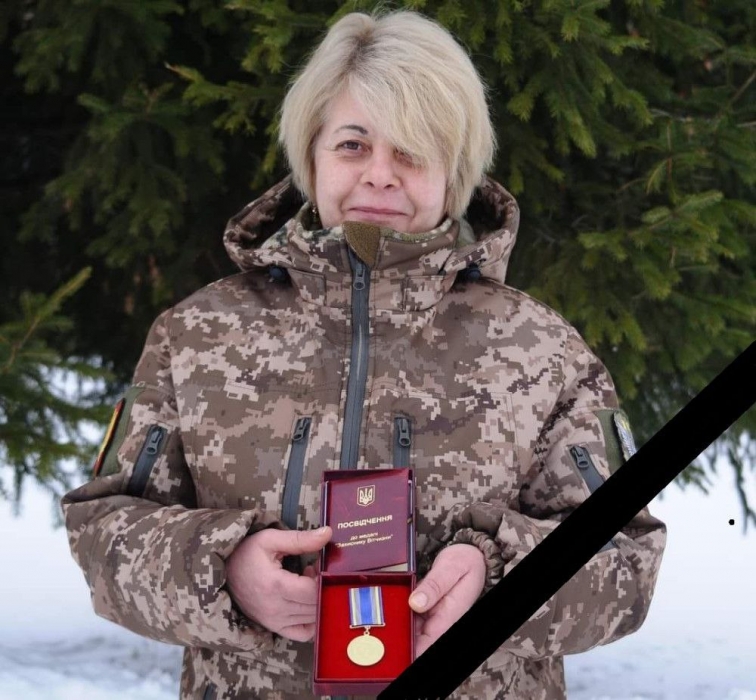Медик Инна Дерусова стала первой женщиной, получившей звание Героя Украины посмертно