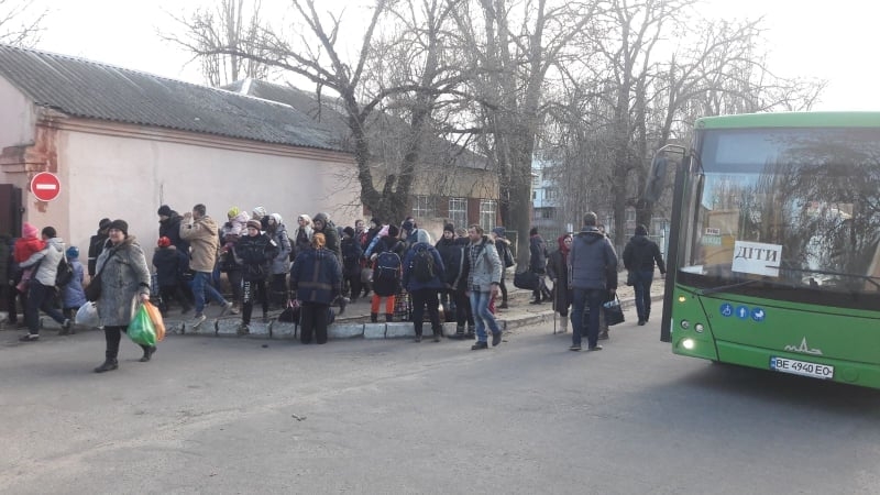 За день из сел Николаевской области эвакуировали 150 человек – за время войны вывезли 433 жителя