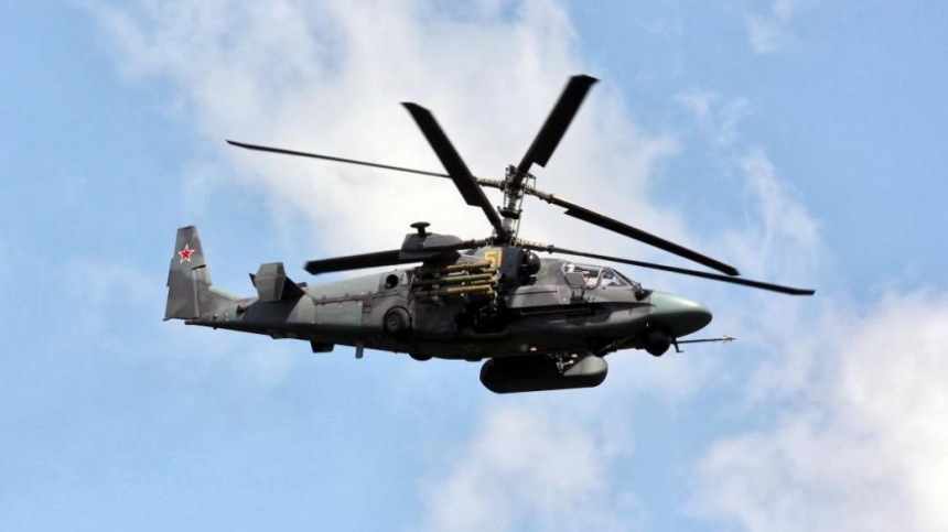Украинские военные сбили боевой вертолет оккупантов РФ в Киевской области