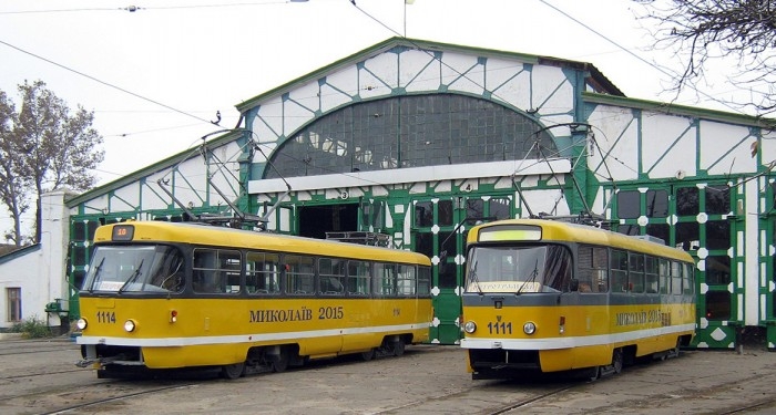 В Николаеве на городские маршруты вышло 111 единиц транспорта. Список