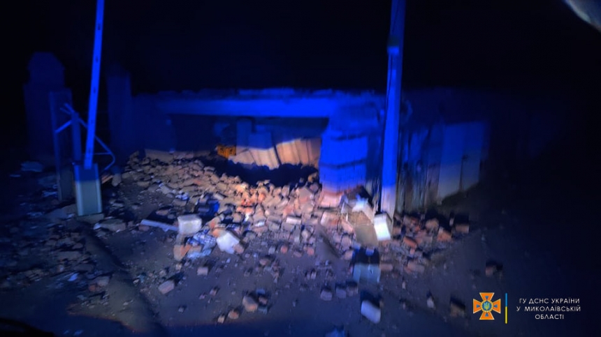 В Николаеве после обстрела обрушился жилой дом: погиб хозяин