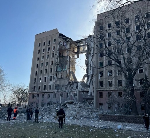 В момент удара по Николаевской ОГА в здании не должно было быть людей, - Ким