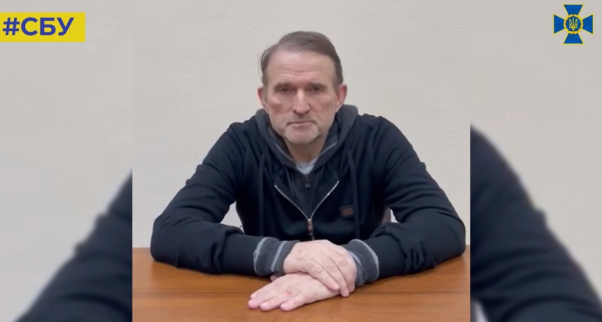 Медведчук попросил обменять его на защитников и жителей Мариуполя (видео)