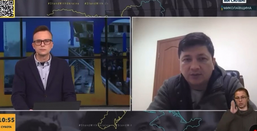 Ким в эфире телемарафона рассказал о текущей ситуации и настроениях николаевцев