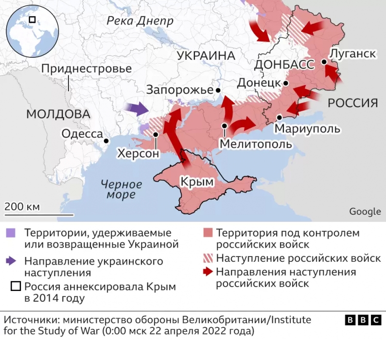 Может ли Путин взять юг Украины и получить коридор вплоть до Приднестровья: мнение военного эксперта