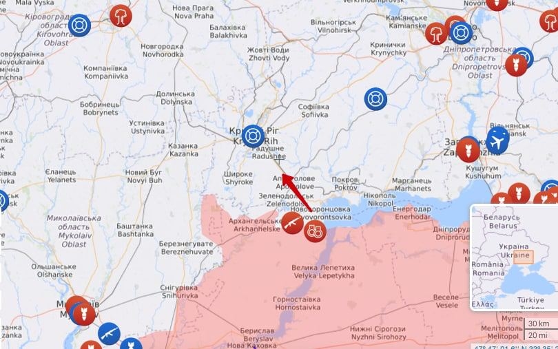 Оккупанты готовятся к наступлению на Кривой Рог, - глава военной администрации