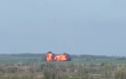 Украинские военные показали, как уничтожили российский истребитель Су-34 (видео)