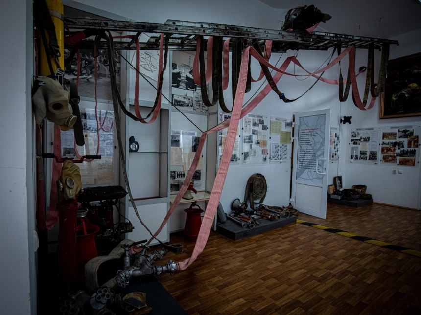 Оккупанты украли из музея в Чернобыле телевизоры