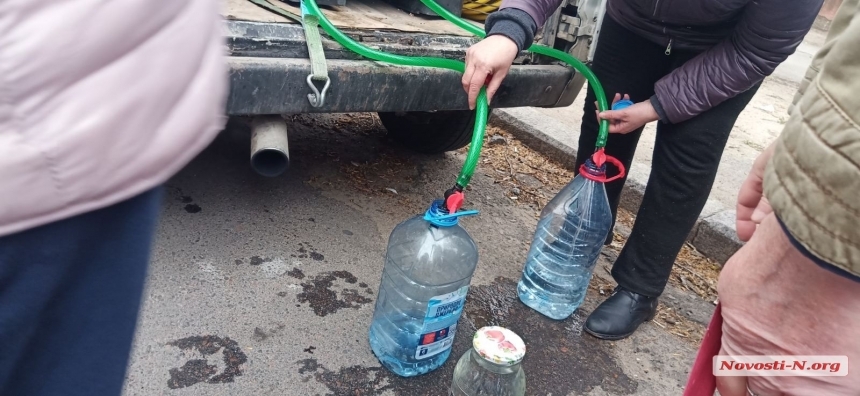 Где в Николаеве сегодня можно взять техническую воду. Адреса