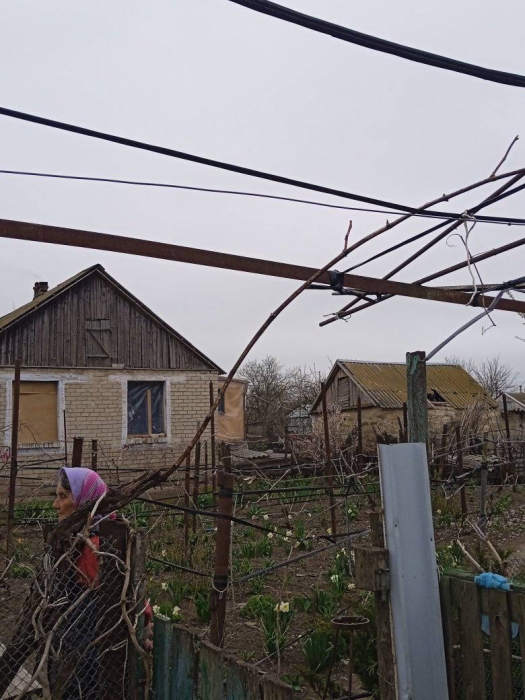 Как выглядит село под Николаевом после обстрелов (фото)