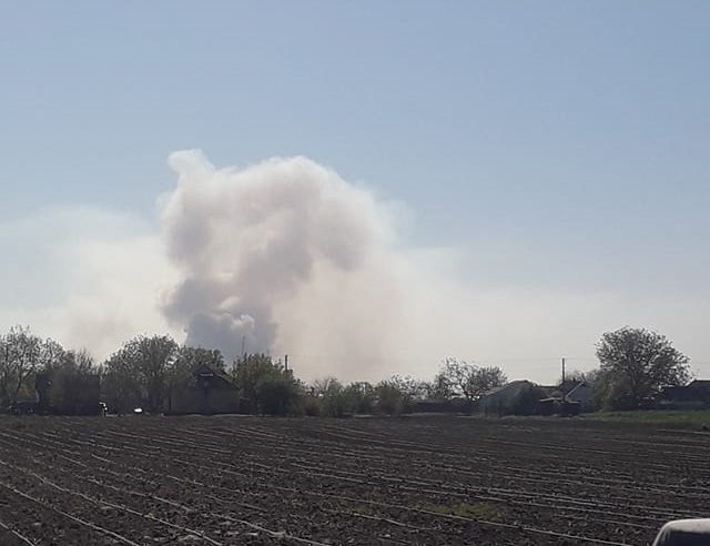 В Херсонской области горят леса - оккупанты не дают тушить пожары