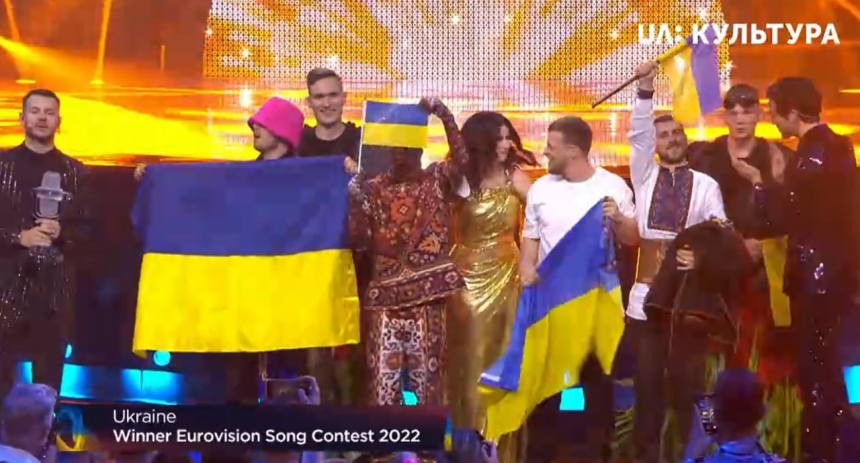 Украина стала победителем «Евровидения»