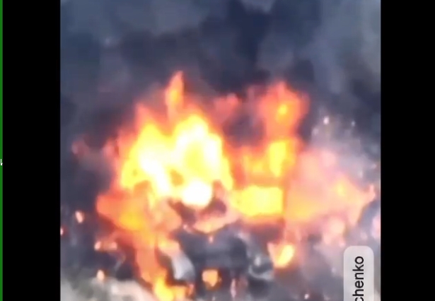 В сети появилось видео, как артиллеристы николаевской бригады «охотились» на русский танк