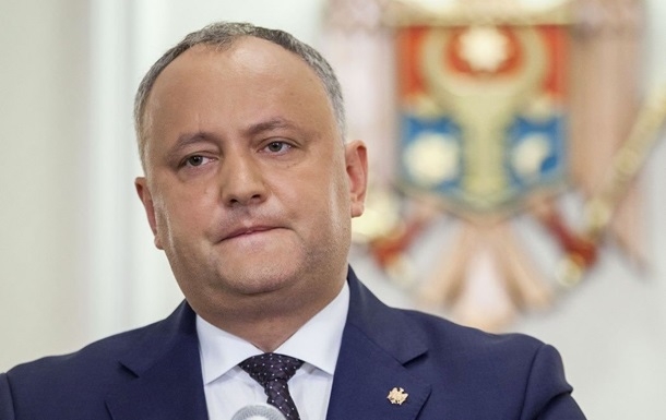 В сети появилось видео задержания экс-президента Молдовы Додона