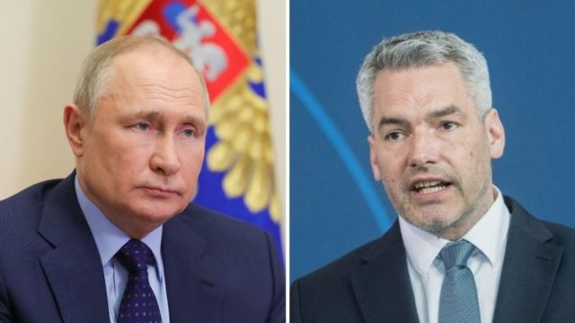Канцлер Австрии заявил, что Путин готов обсудить с Украиной обмен пленными