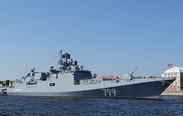 Фрегат «Адмирал Макаров» с ракетами «Калибр» на борту находится в боеготовности в Черном море, - ВСУ