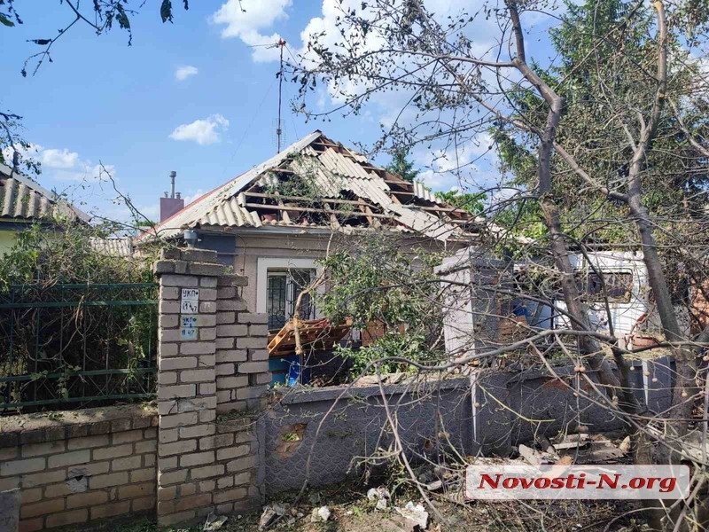 Обстрелы Николаева и области: разрушены дома, есть погибшие и раненые