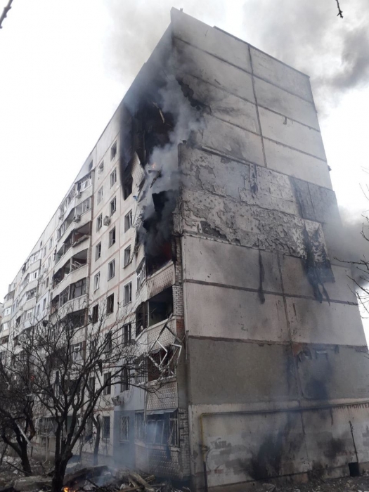 Оккупанты обстреливают жилые районы Харькова
