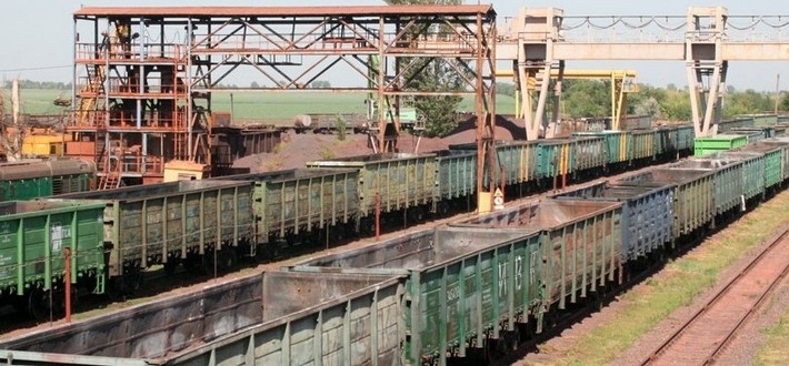 Оккупанты похитили с территории железорудного комбината на Запорожье вагоны с рудой