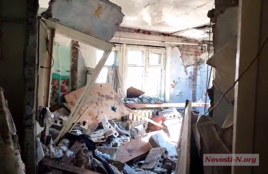 В Николаеве боеприпас разрушил 4 квартиры: подтвердилась информация о 5 пострадавших