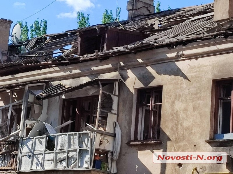 В РФ заявили, что кадры с разрушенными обстрелами домами в Николаеве - постановка