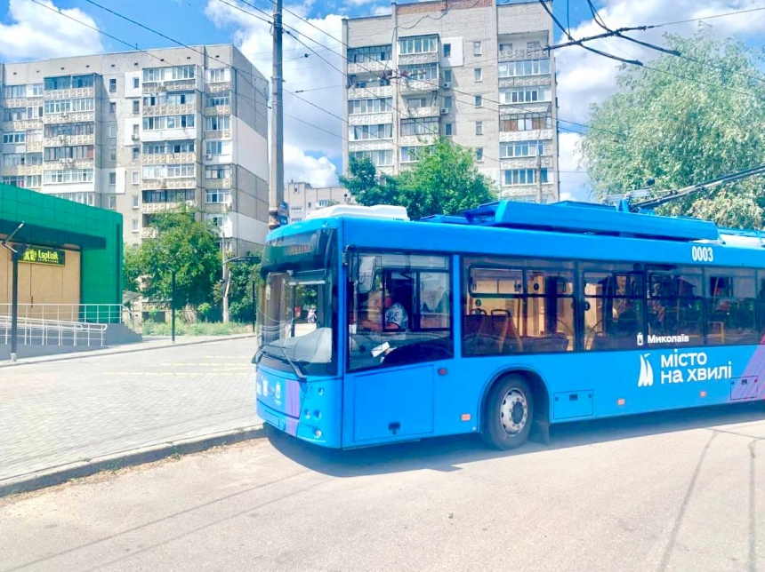 В Николаеве возобновляют движение троллейбусов в микрорайон Северный