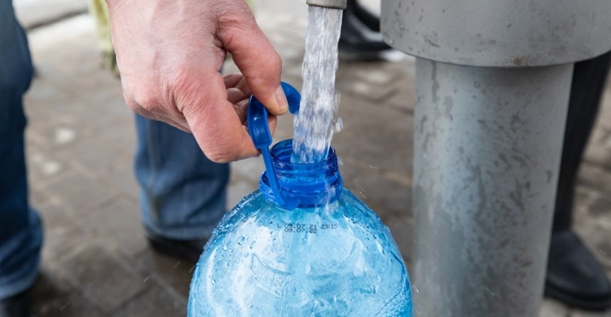Появился новый график выдачи очищенной воды на территории трамвайного депо в Николаеве