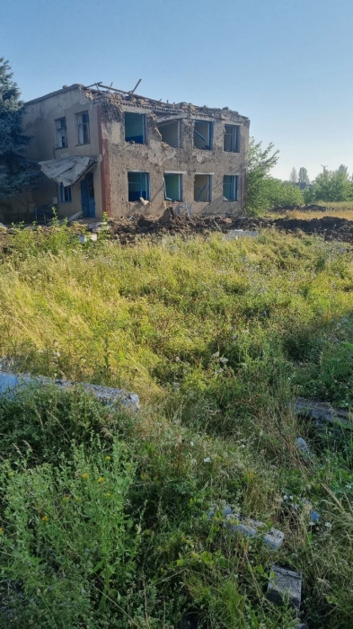 Как выглядит село в Баштанском районе после вражеских обстрелов (фото)