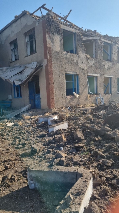 Как выглядит село в Баштанском районе после вражеских обстрелов (фото)