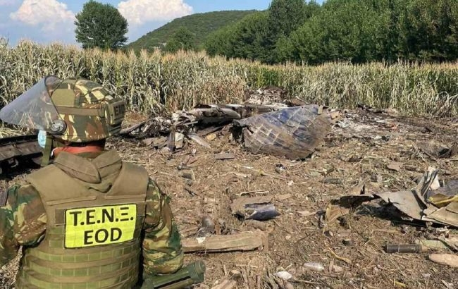 У Греції тіла всіх членів екіпажу знайшли на місці аварії Ан-12