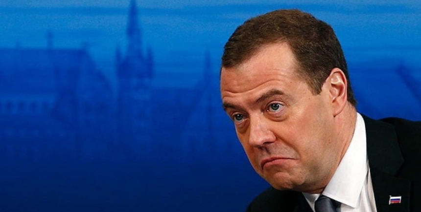Размечтался: Медведев опубликовал карту, где Одесса, Николаев и даже Чернигов входят в состав РФ