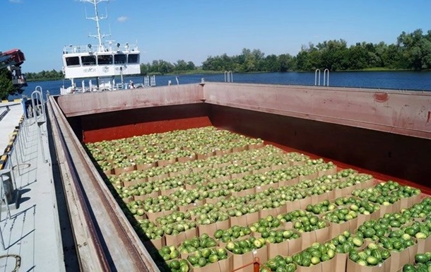 У Херсоні росіяни вкрали «кавунову» баржу «Нібулона»